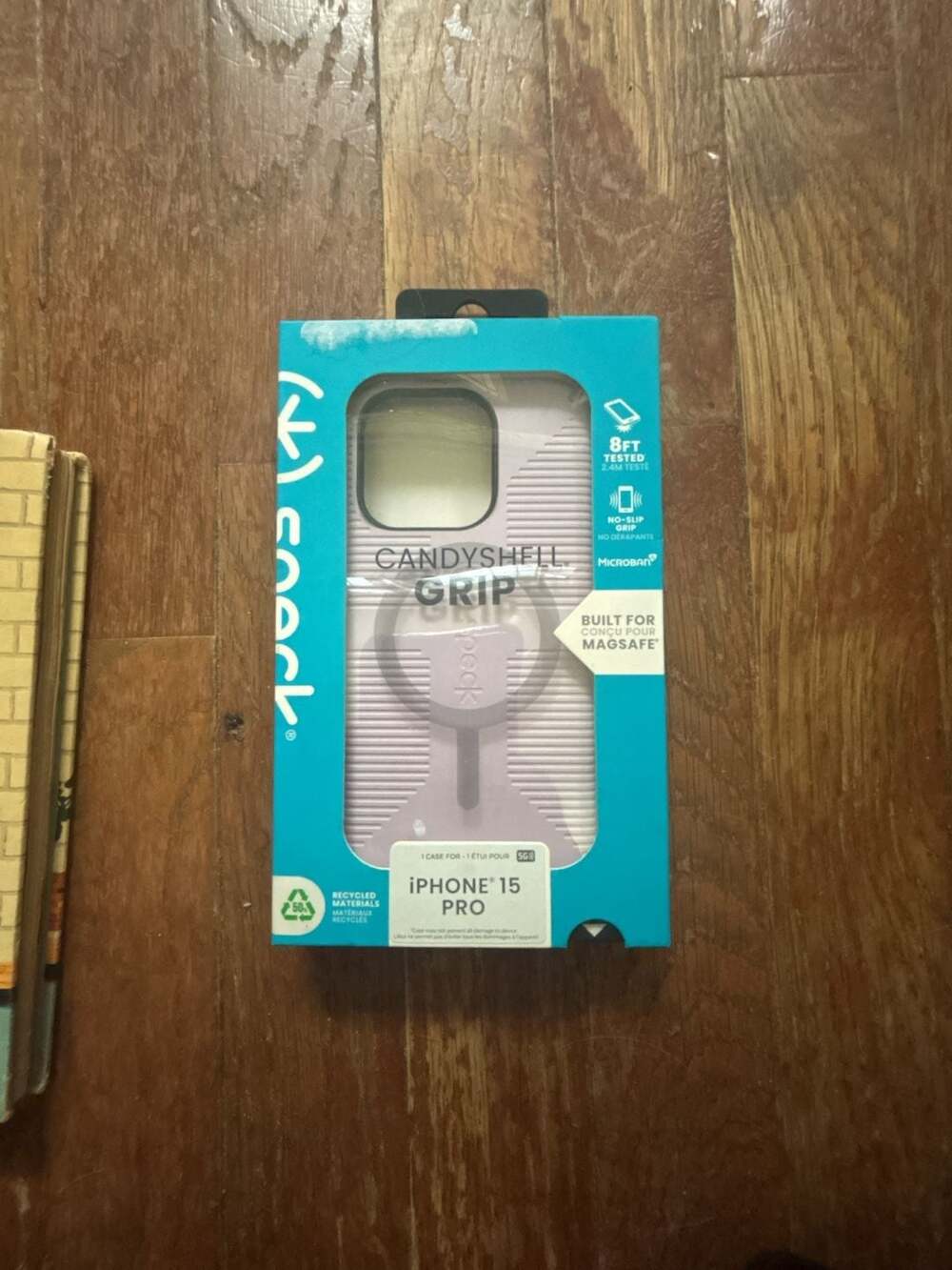 Speck CandyShell Grip MagSafe Case for iPhone 15 Pro